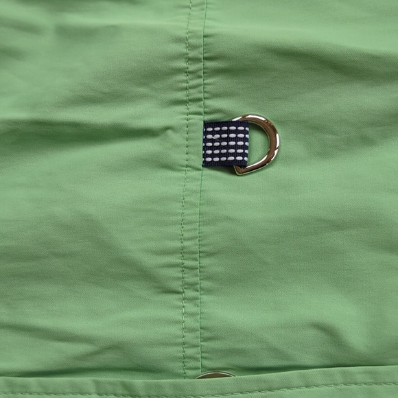 The Tog Shop Zippered Fall Lined Lightweight Coat M Green Blue Accent - Picture 16 of 16